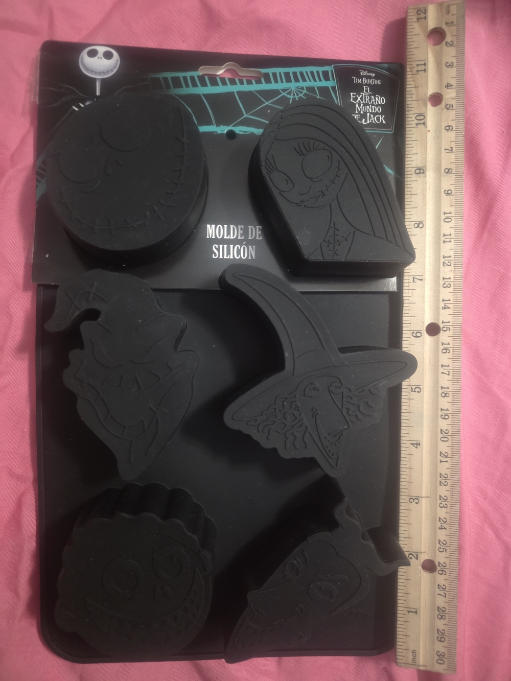 Disney The Nightmare Before Christmas Black Silicone Mold